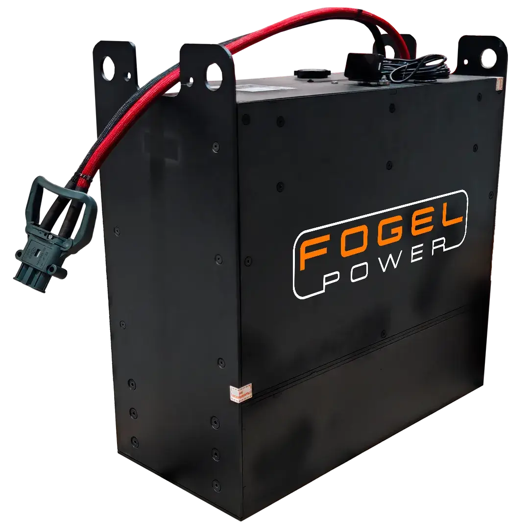 Литий-ионный тяговый аккумулятор паллетоперевозчика Jungheinrich 25,6V 280Ah Fogel Power