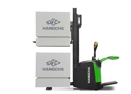 Электроштабелер Hangcha CDD16-AC1S-LI с подъемом нижних консолей